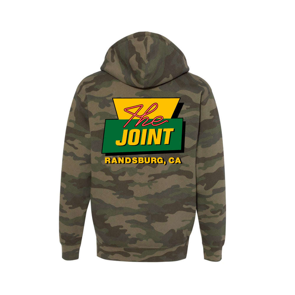 Green Camo Zip Hoodie