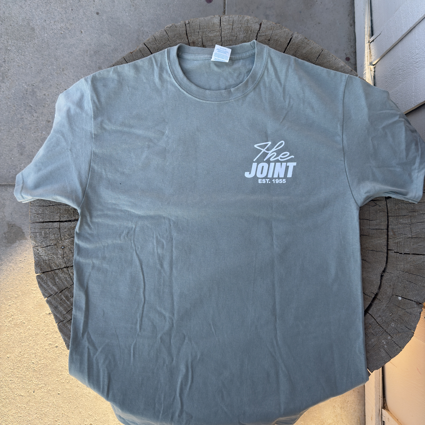 Aviator Short Sleeve Stone Wash Green