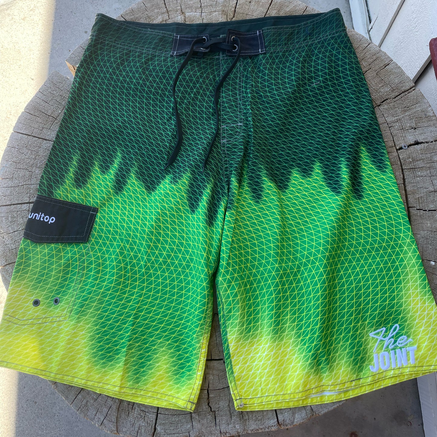 The Joint Board Shorts - Multi Green