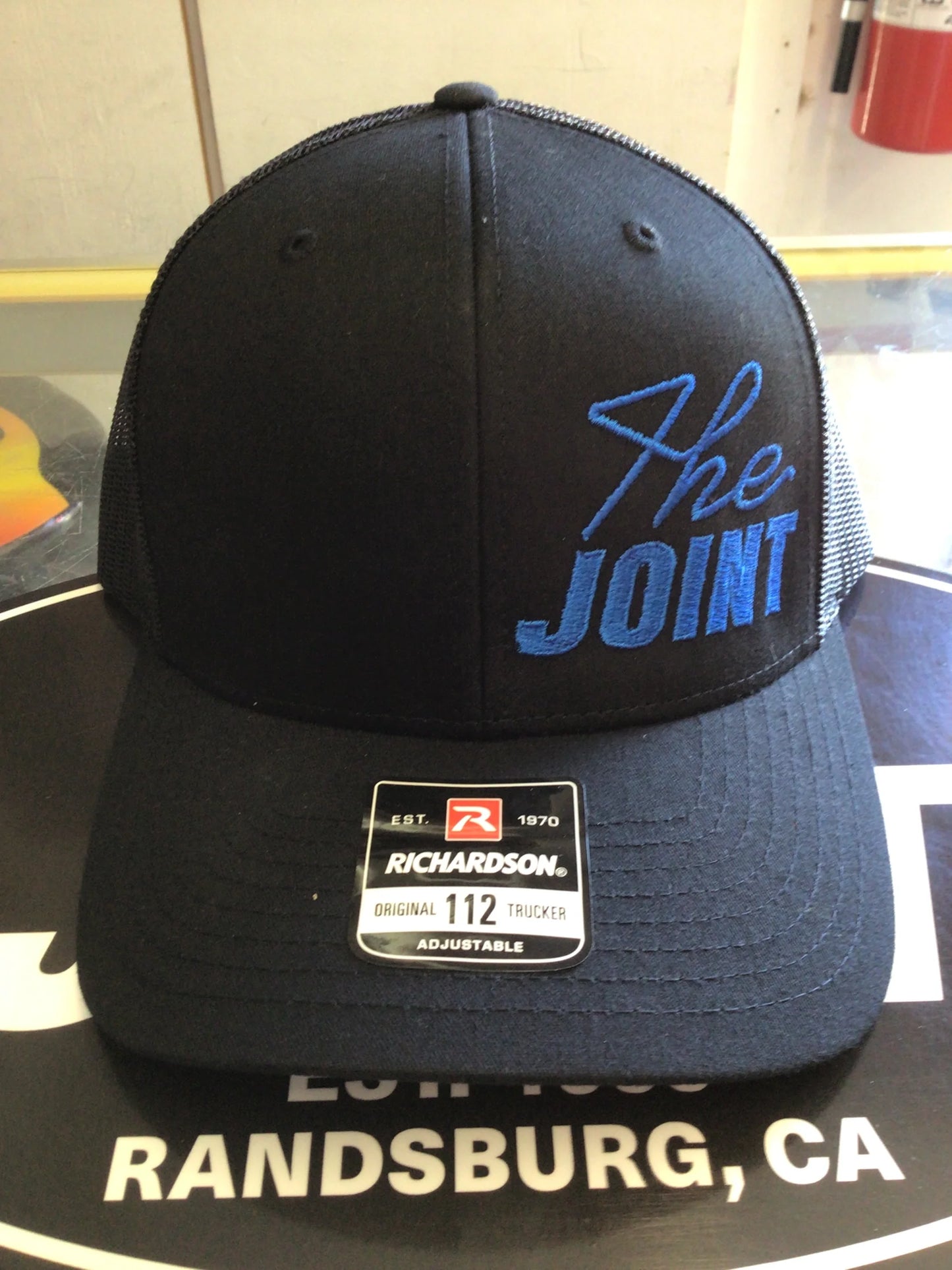 Blue Stitch - Black Richardson 112