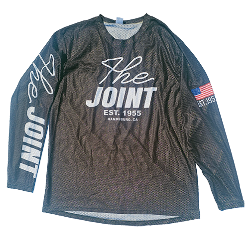 Breathable Black Wordmark Jersey