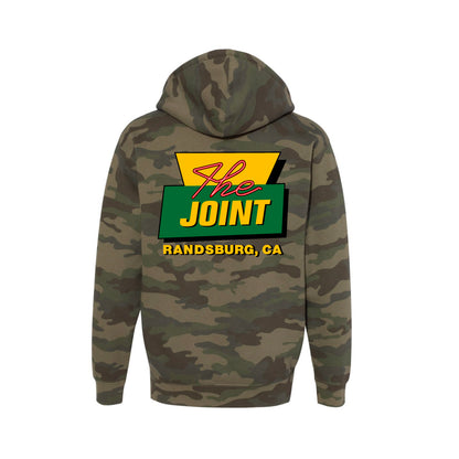Green Camo Zip Hoodie
