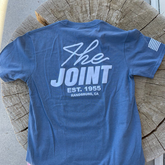 Wordmark  Youth Tee  Dark Blue