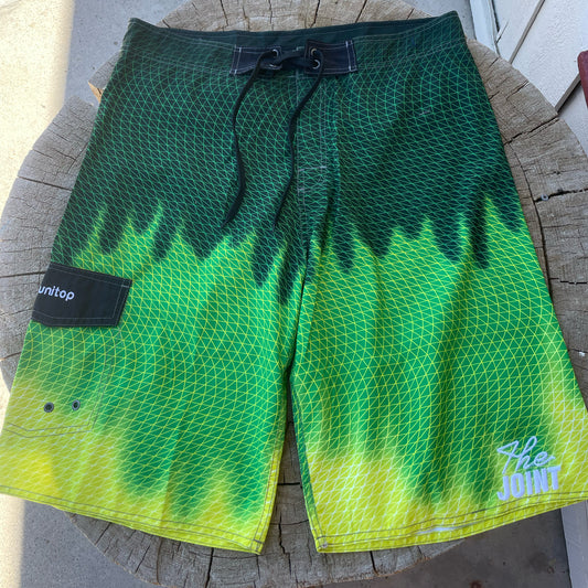The Joint Board Shorts - Multi Green