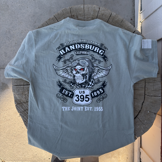 Aviator Short Sleeve Stone Wash Green