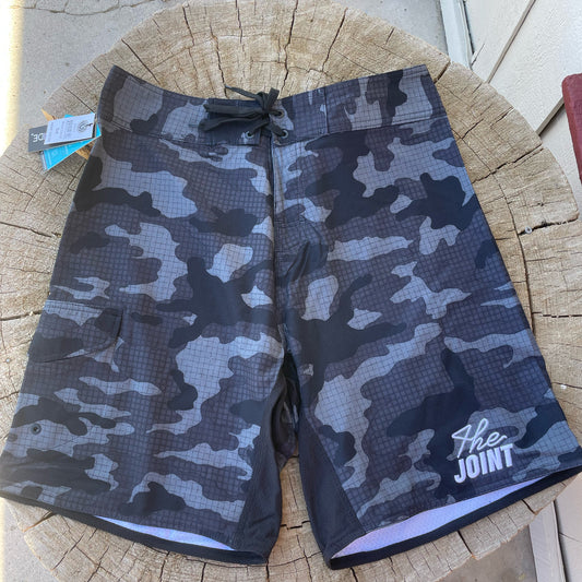 The Joint Board Shorts - Black Camo