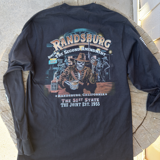 Second Amendment Long Sleeve Black